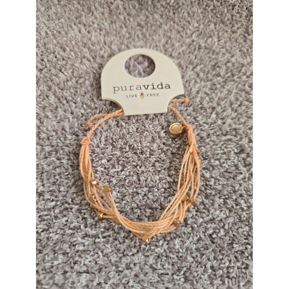 Pura Vida Jewelry - Pura Vida Heart Malibu Rose Gold Bracelet